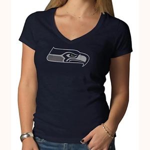 NFL Seattle Seahawks 47 Brand Womens Tee NWT $40